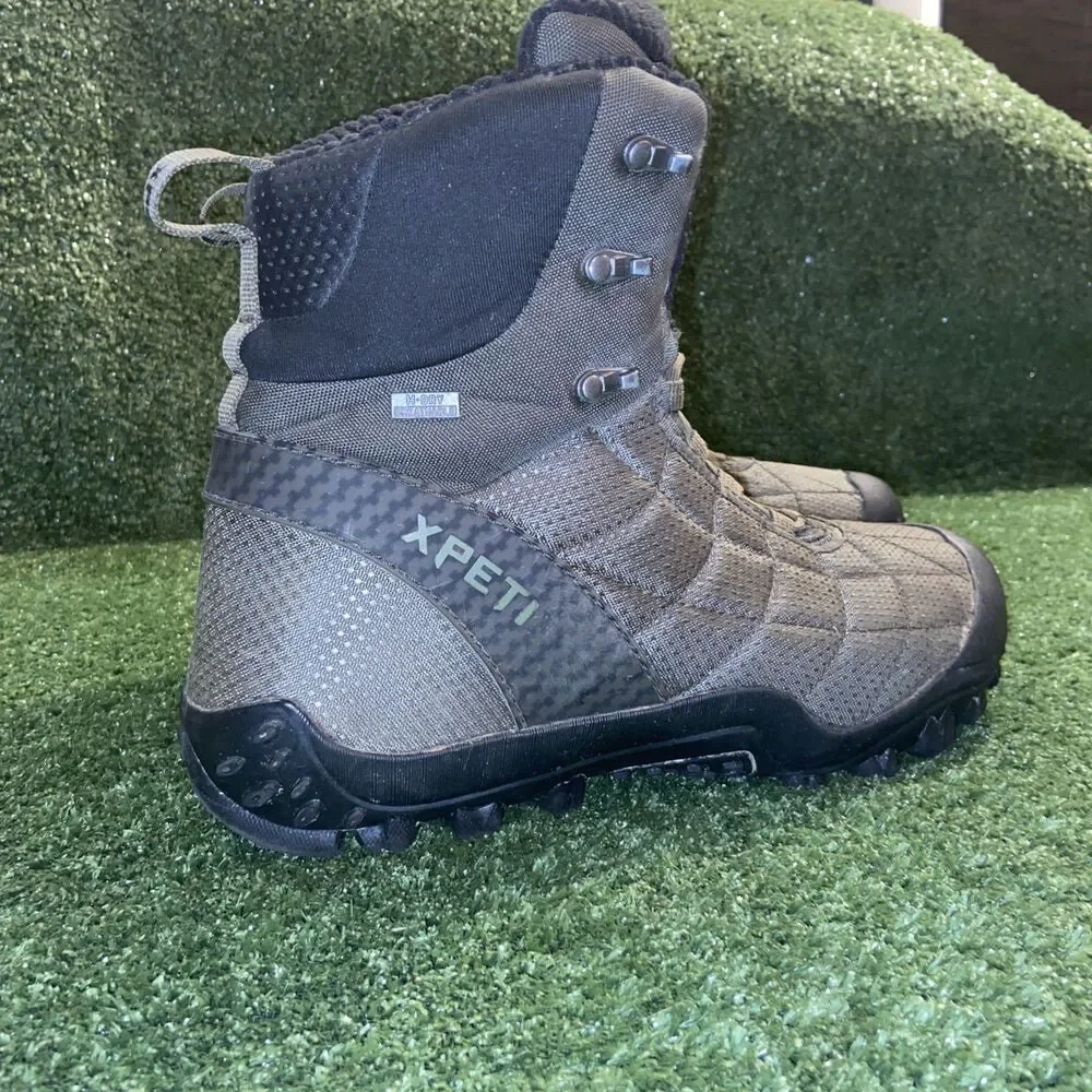 Xpeti Crest Evo Thinsulate Green Cold Weather Boots Mens 8.5